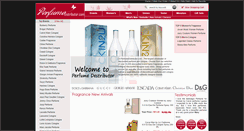 Desktop Screenshot of perfumedistributor.com